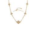 Celestial Bloom Crystal Necklace