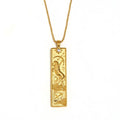 Collar Talismán de Sagitario (Dorado)