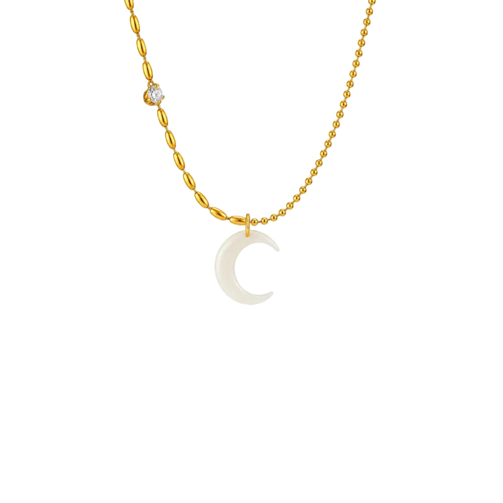 Luna Crescent Necklace