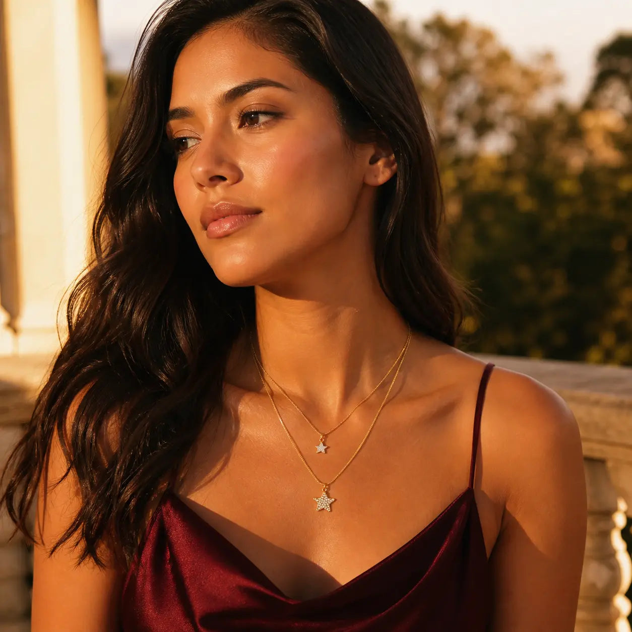 Celestia Star Necklace
