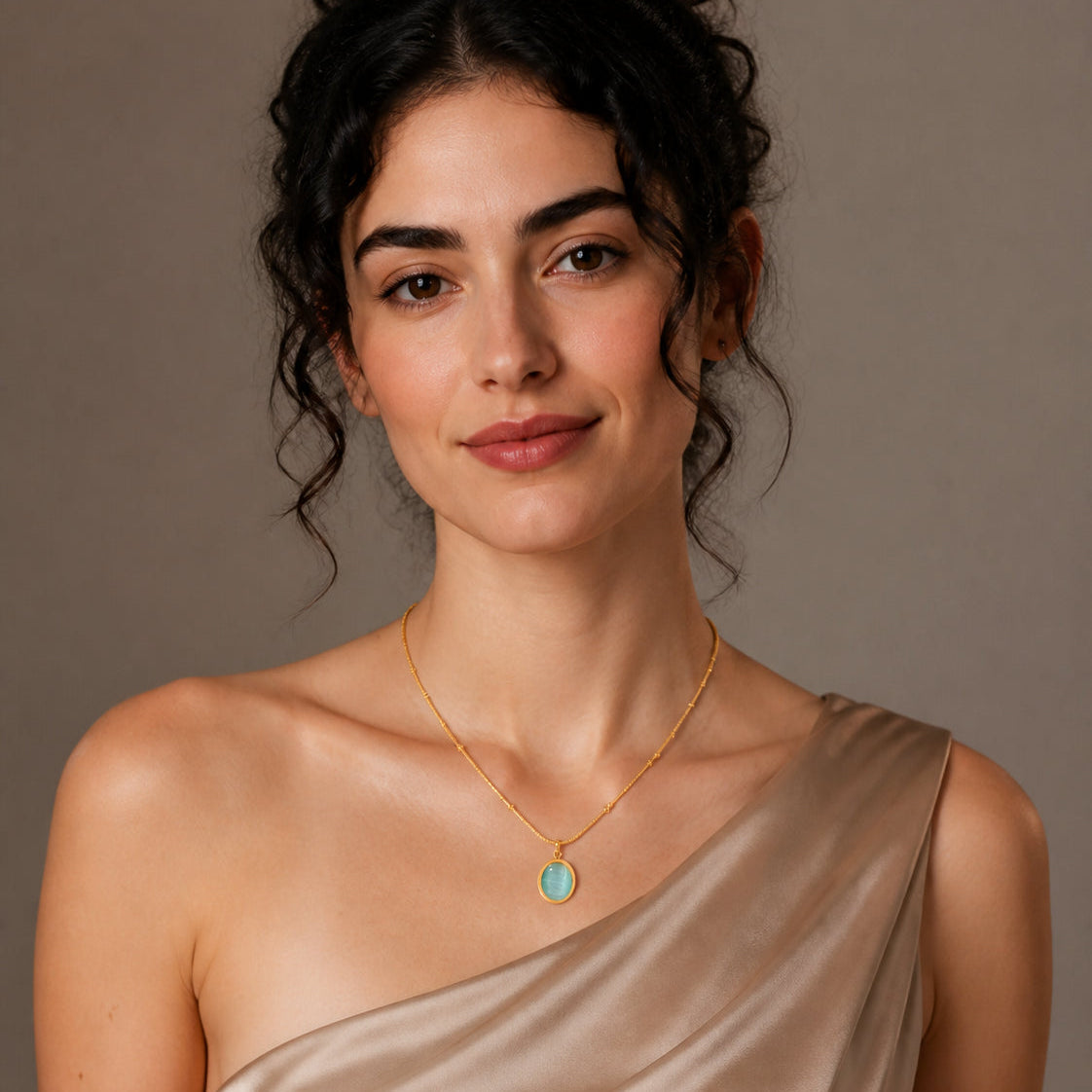 Lunar Orb Glow Necklace