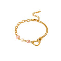 AURELIS Heart Pearl Love Bracelet