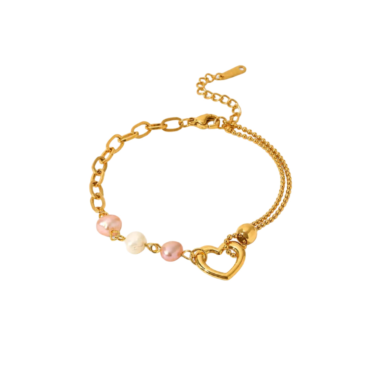 AURELIS Heart Pearl Love Bracelet