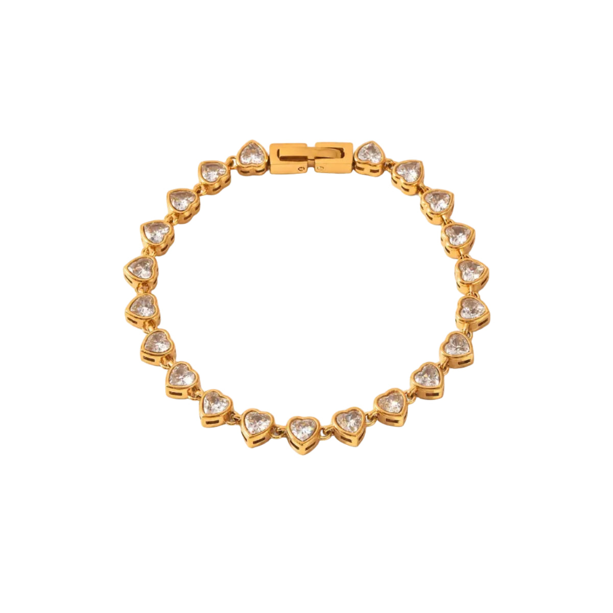 Heart Cosmos Link Bracelet