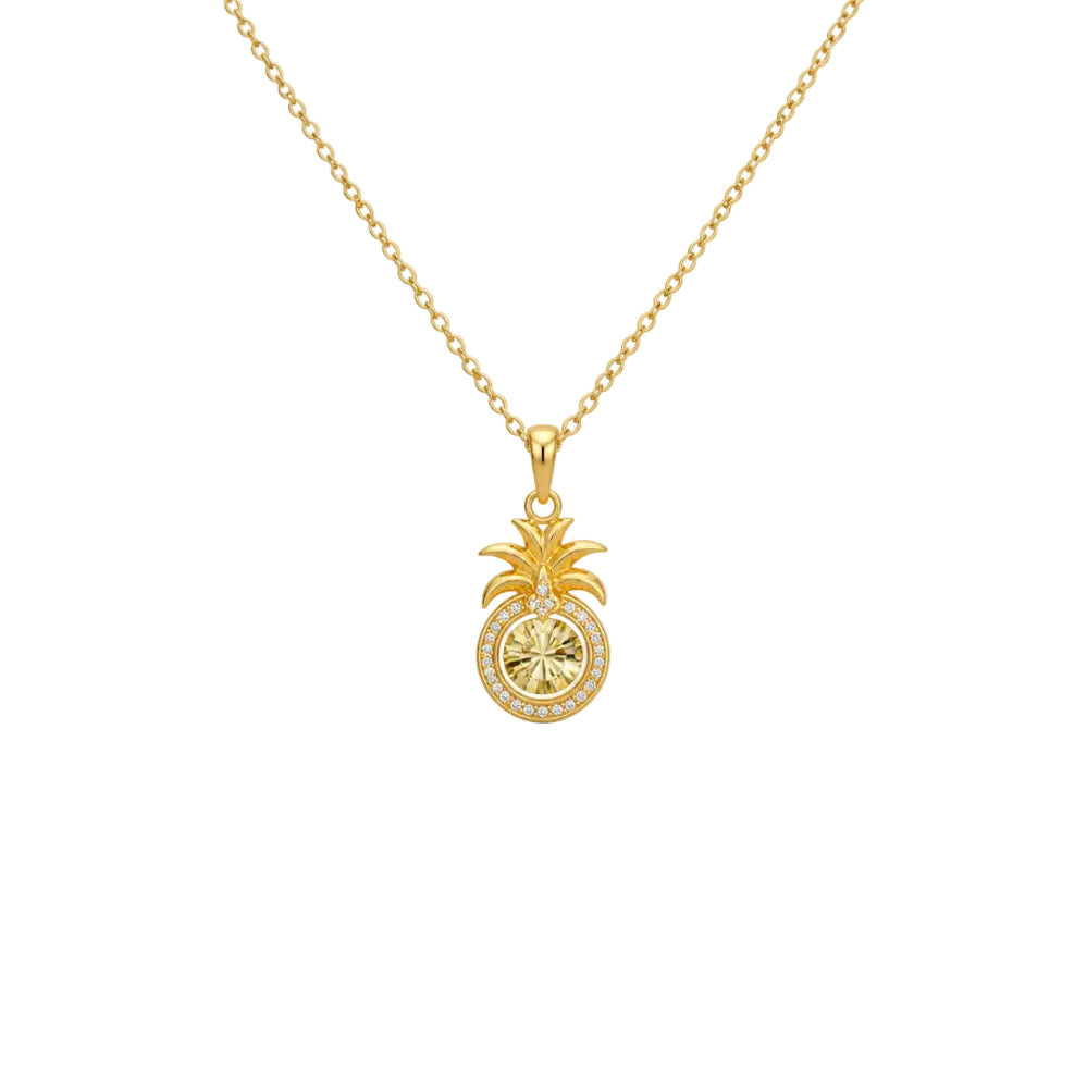 Ananas‑Abundance Necklace
