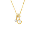 Selene Moon Charm Necklace