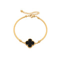 Vera Clover Bangle Bracelet