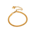 Cordis‑Serpens Herringbone Bracelet