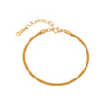 Celeste‑Sparkle Textured Chain Bracelet