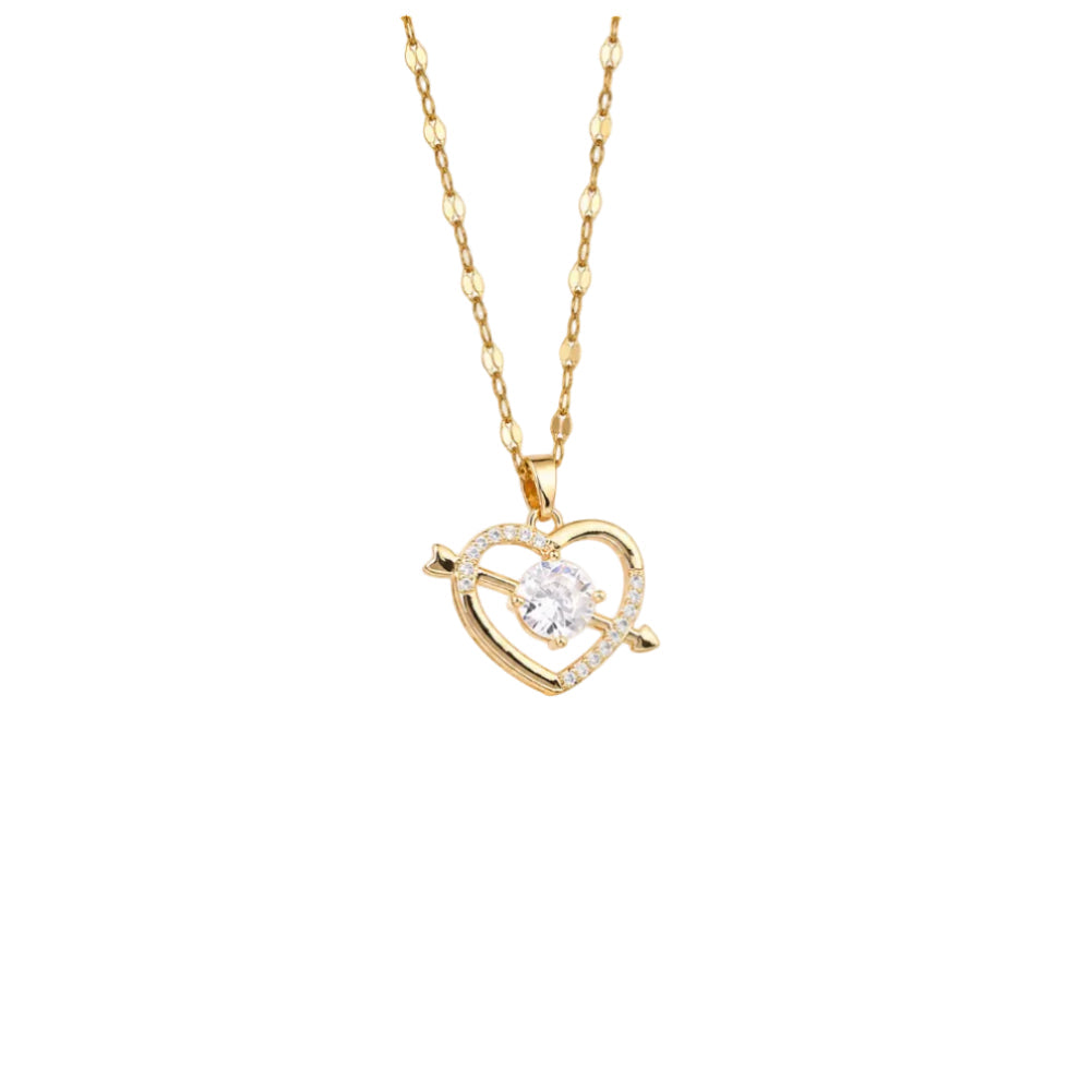 Cupris Arrow‑Heart Soul‑Devotion Talisman Necklace