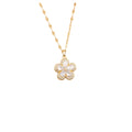 Quinque‑Flora Five‑Petal Bloom Necklace