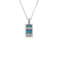 The Sun Tarot Card Pendant Necklace