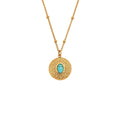 Solar Aura Necklace — A Symbol of Light & Inner Power