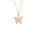 Papilio‑Metamorphosis Butterfly Necklace