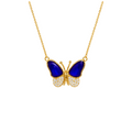 Sapphira Wisdom Butterfly Talisman Necklace