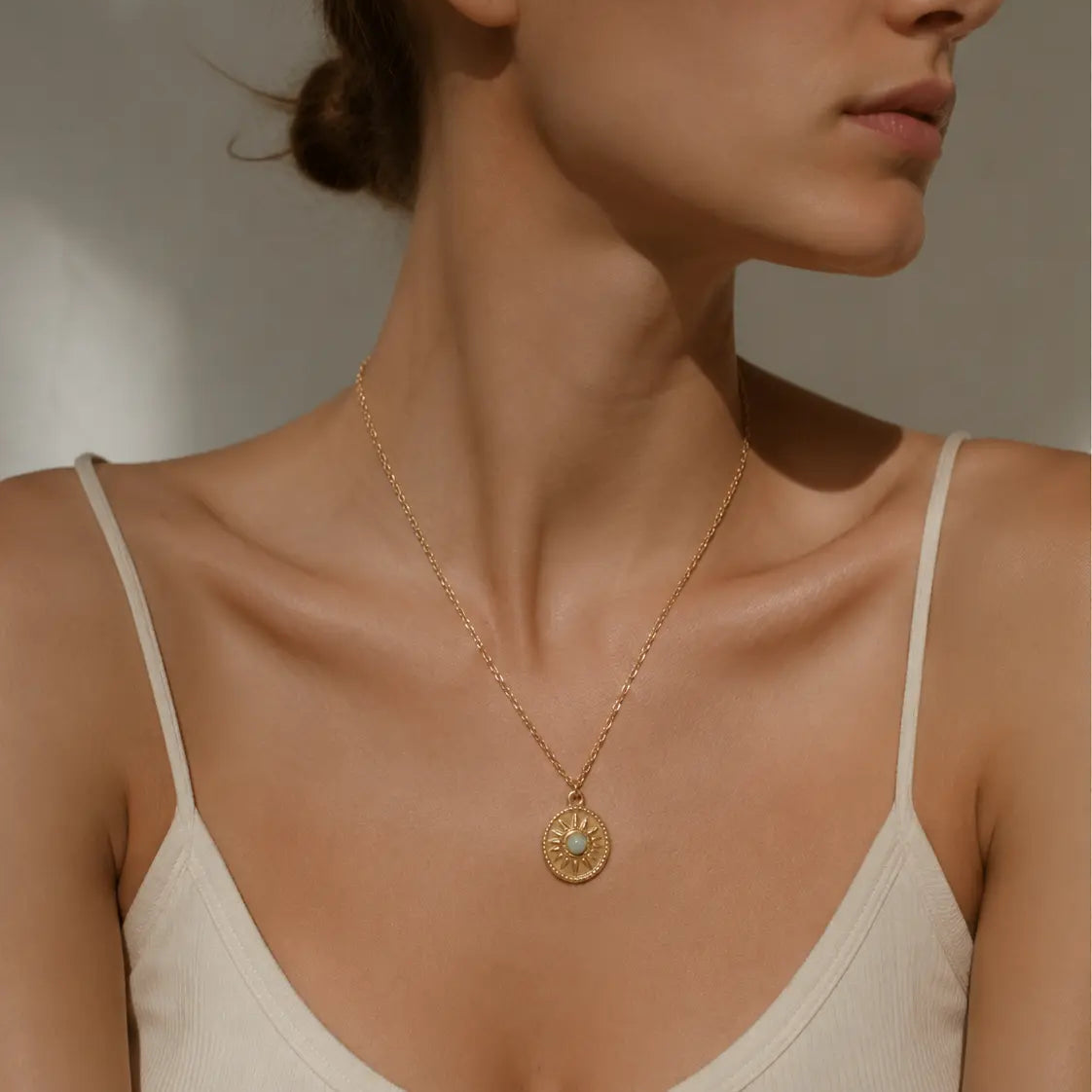 Sun Essence Necklace  — A Symbol of Light & Renewal