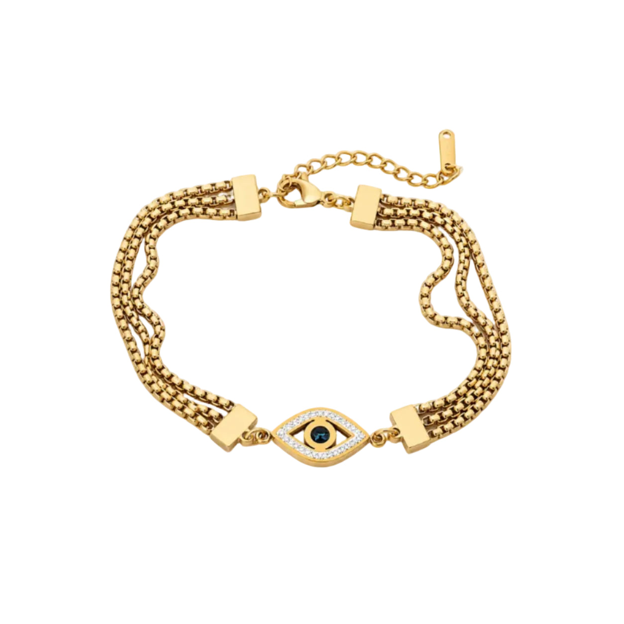 Lira‑Multi‑Layer Evil Eye Bracelet