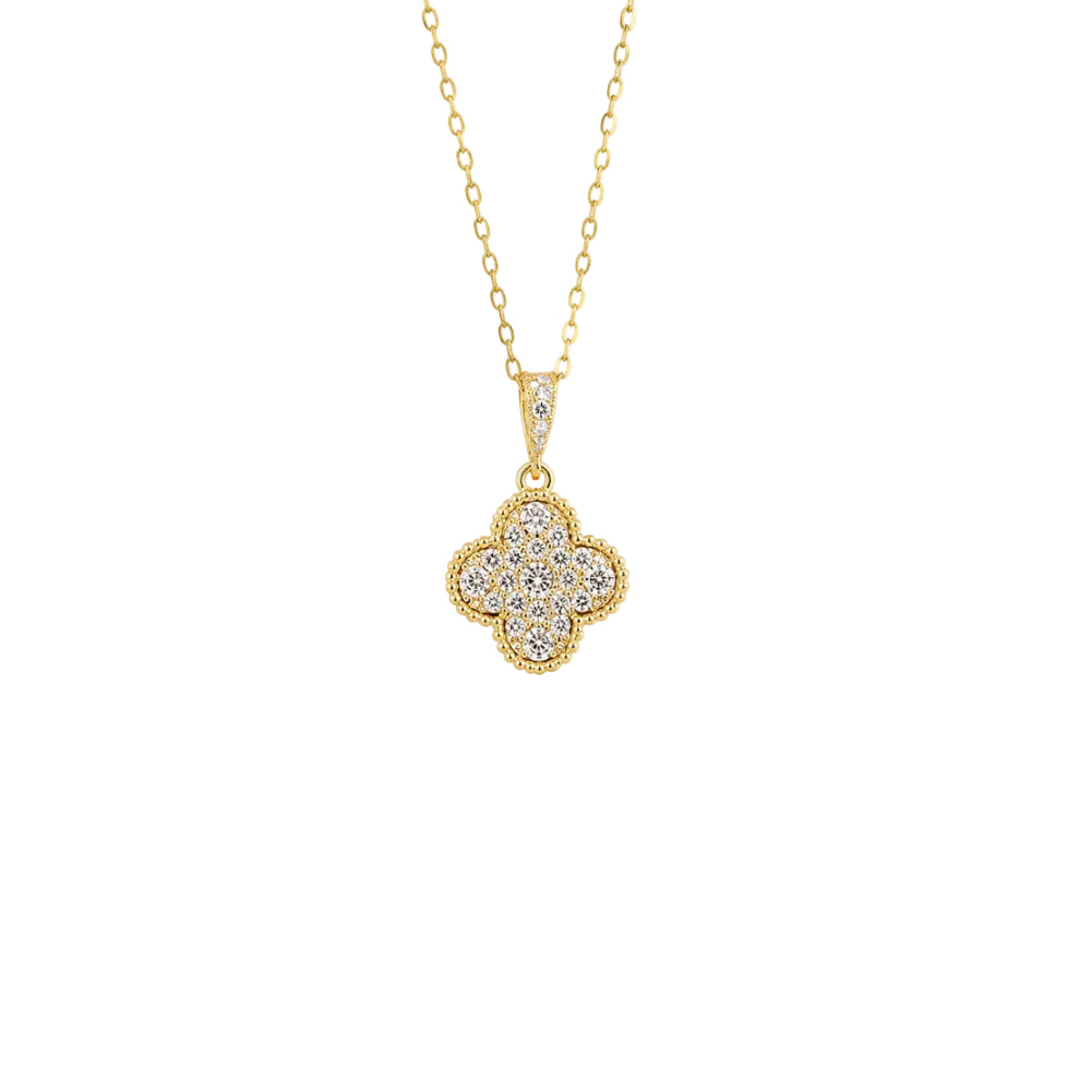 Tetralux Clover Medallion Necklace