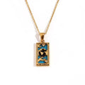 The World Tarot Pendant Necklace（Gold）