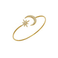 Celestial Balance Cuff Bracelet