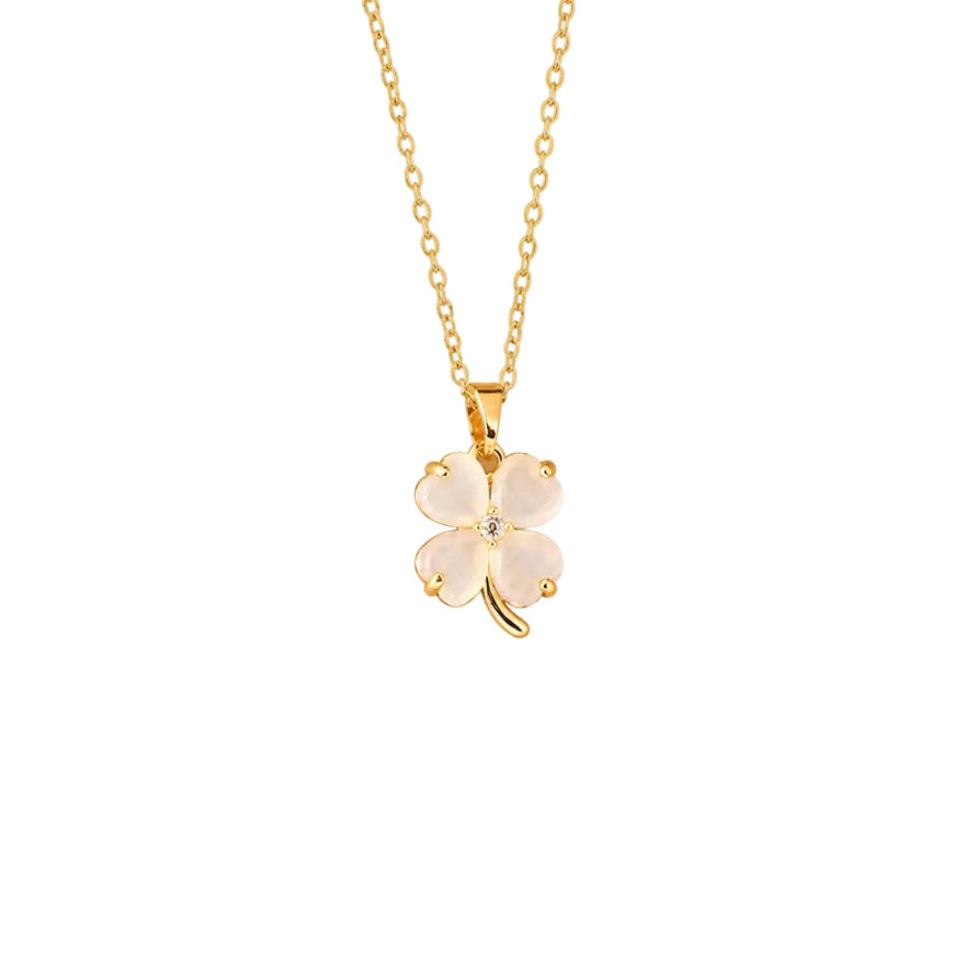 Tetraphyllum Clover Talisman Necklace