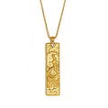 Collar Talismán Capricornio (Oro)