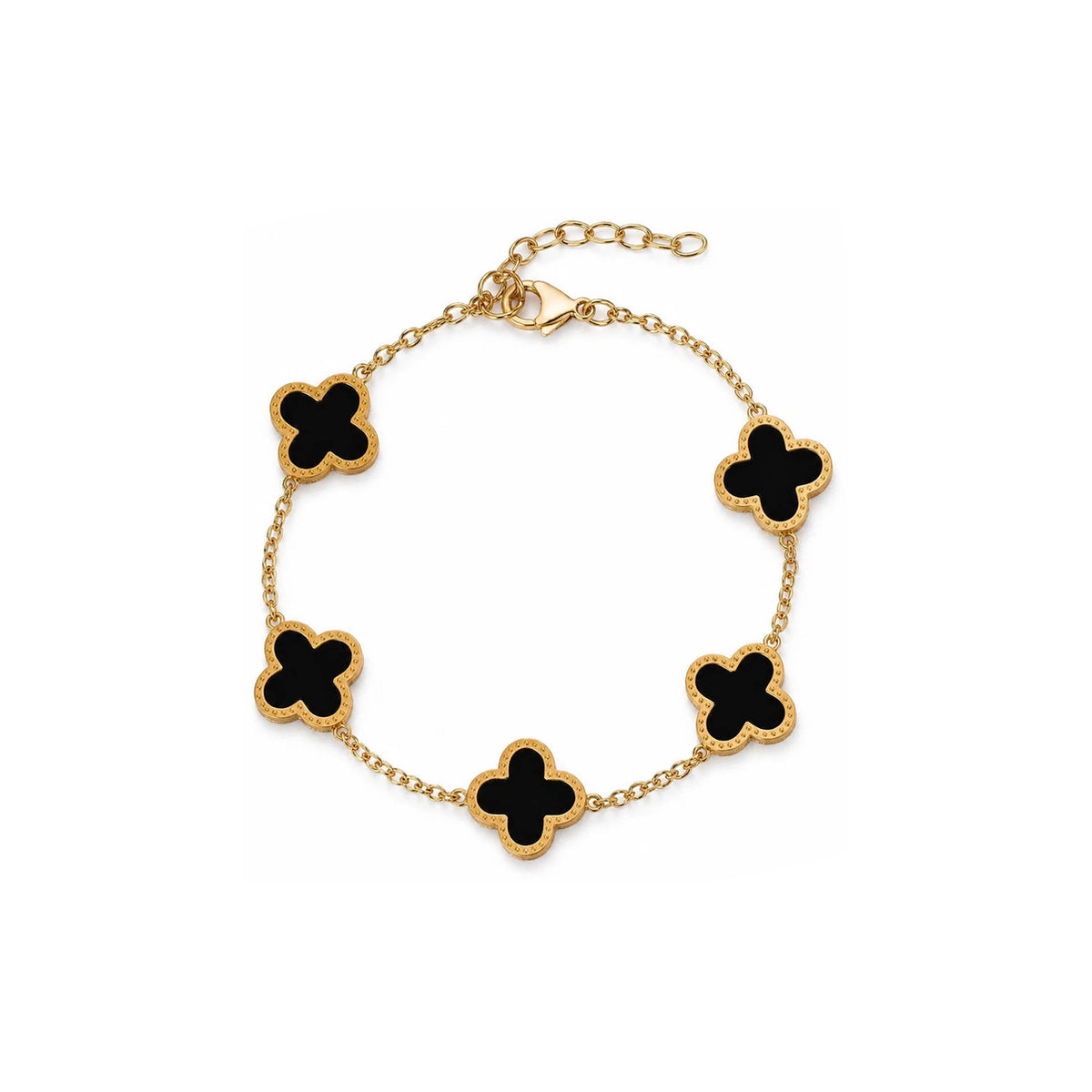 Aureus‑Pentaclover Bracelet