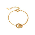 Lumen‑Interlocking Roman Numeral Bracelet