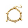Cubus‑Sphere Dual‑Layer Bracelet