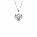 AURELIS Sacred Heart Halo Necklace