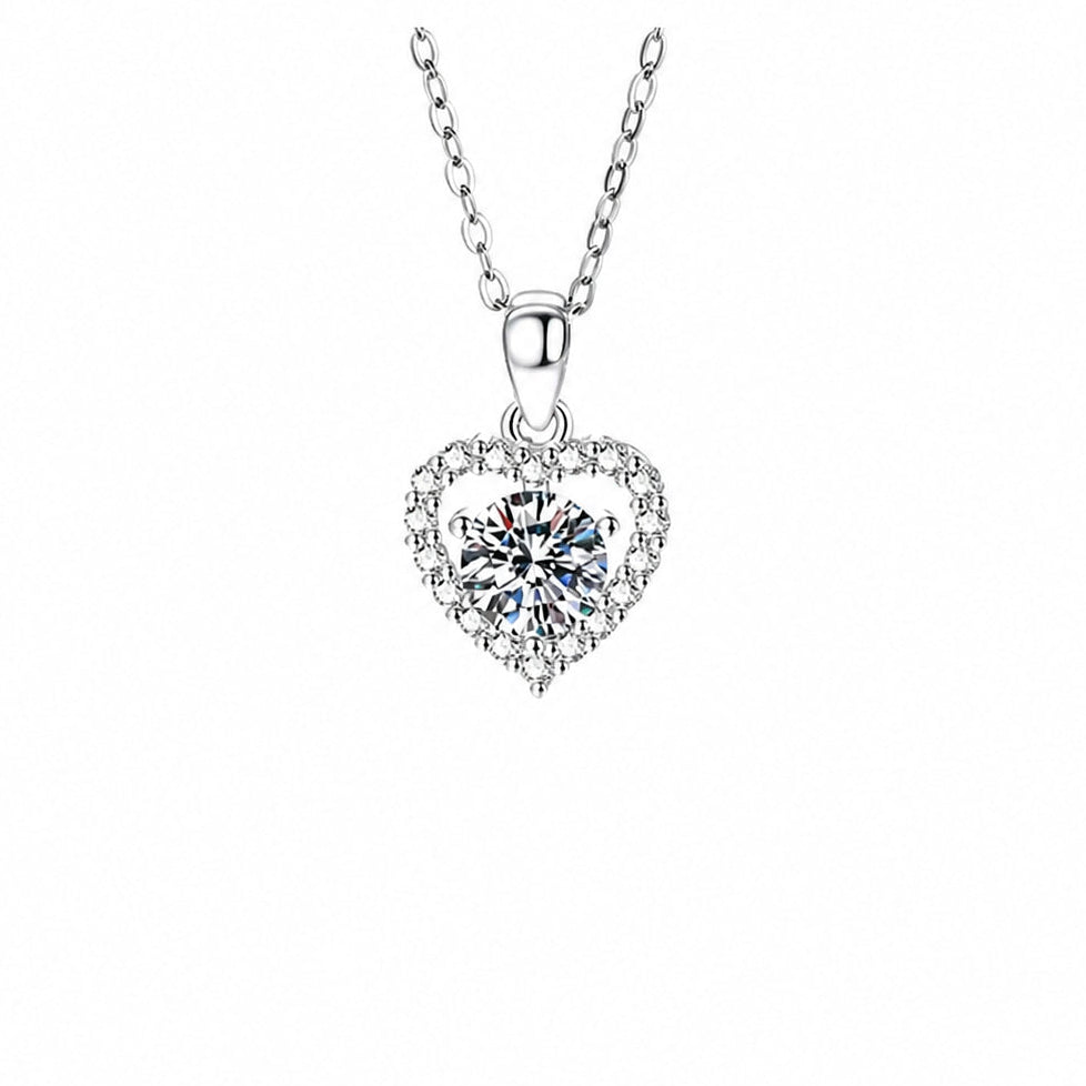 AURELIS Eternal Heart Crystal Necklace