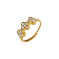 Blooming Fortune Flower Ring