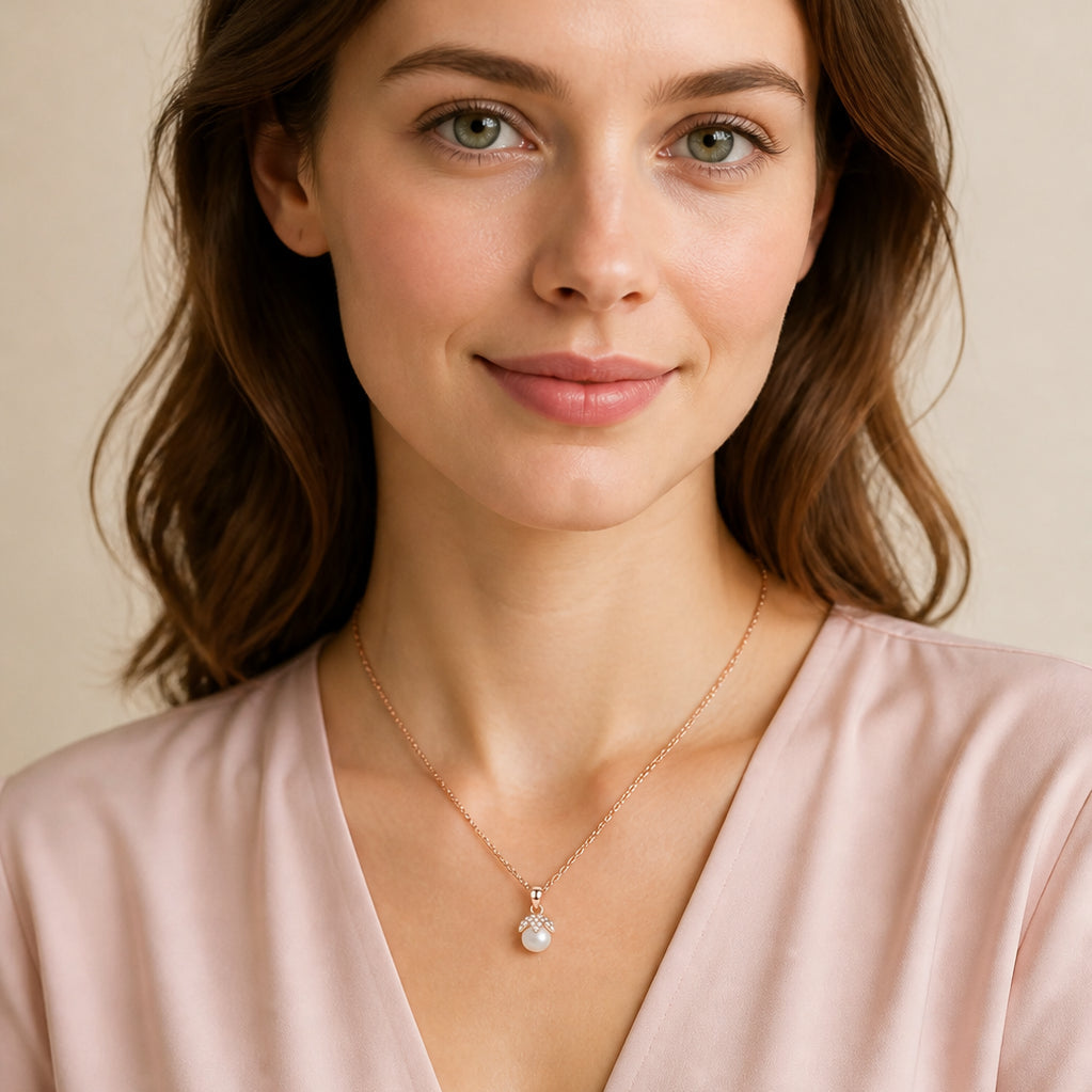 AURELIS Pearl Blossom Necklace