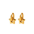 Celestial Star Hoop Earrings
